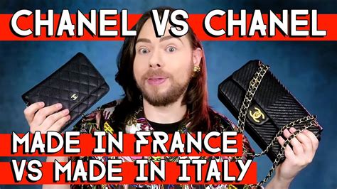 chanel made in france vs italy vs spain|chanel in france or italy.